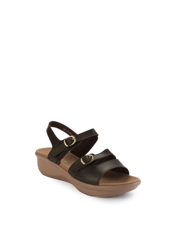 Jual Triset iShoesi Wedges iSandalsi Slipon Original iZALORAi 