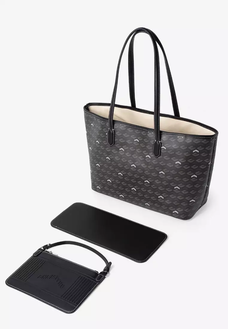 Russo Large Monogram Tote Limited Edition Black