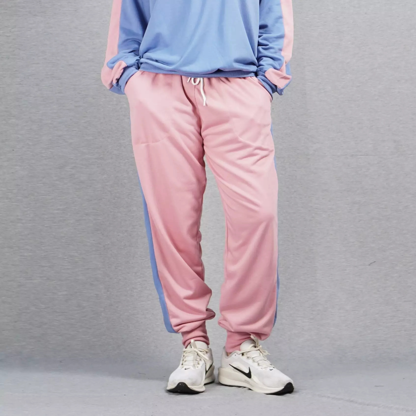 Mia Jogger Pants Wanita Celana Jogger Wanita Celana Training Celana Olahraga - PINK