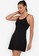 ZALORA ACTIVE black Slim Racerback Fit & Flare Dress 34B9CAA441F1EBGS_1