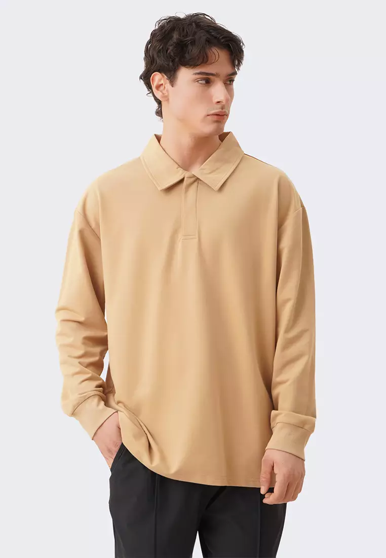 long placket polo