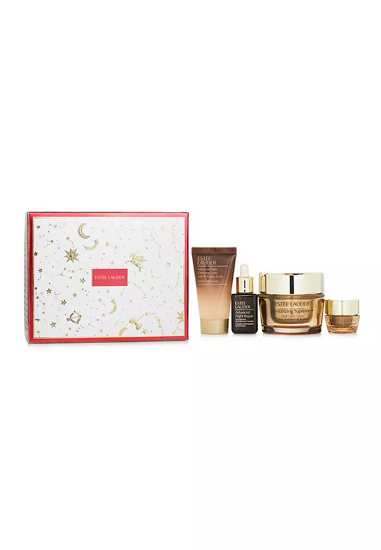ESTEE LAUDER - The Lift + Firm Routine Set: 4pcs