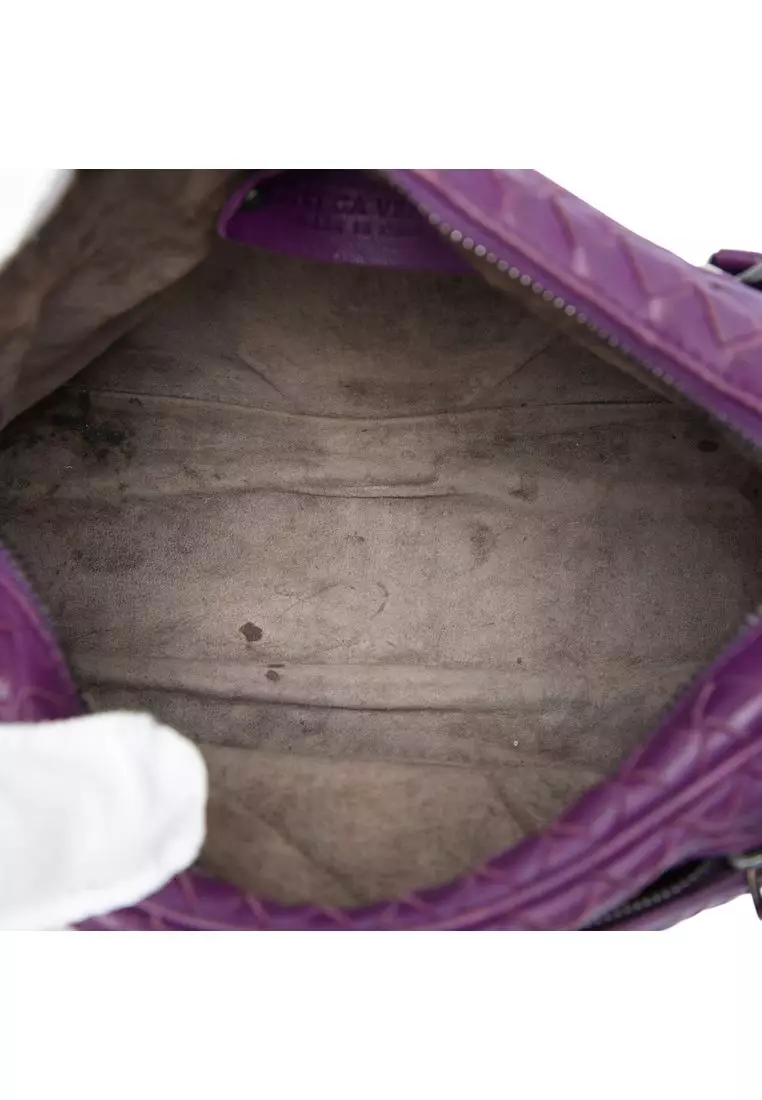 Pre-Loved Bottega Veneta Nappa Intrecciato Camera Bag