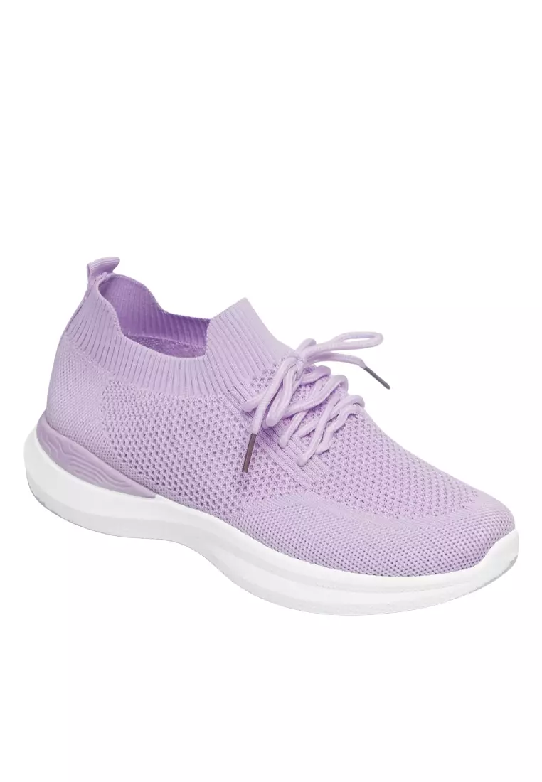 Dr. Kevin Sepatu Olahraga Sport Wanita Sneakers Rajut Slip On 589-069
