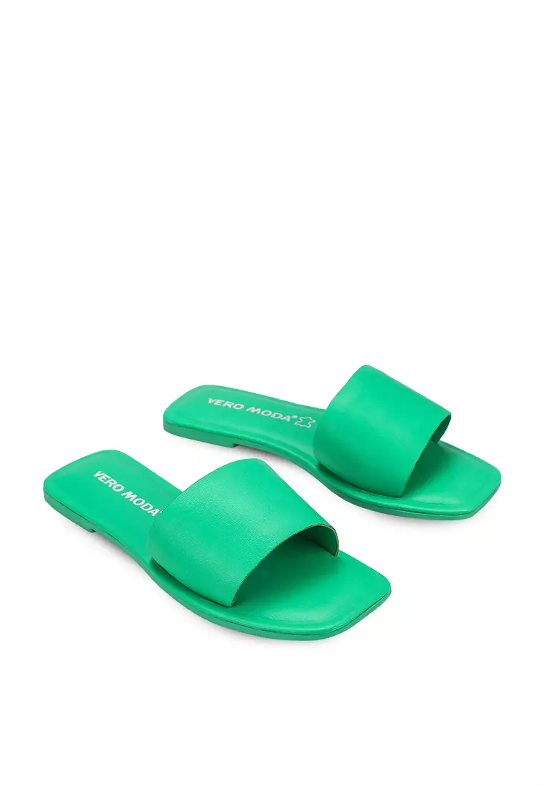 Buy Vero Moda Kilea Leather Sandals 2024 Online ZALORA Singapore