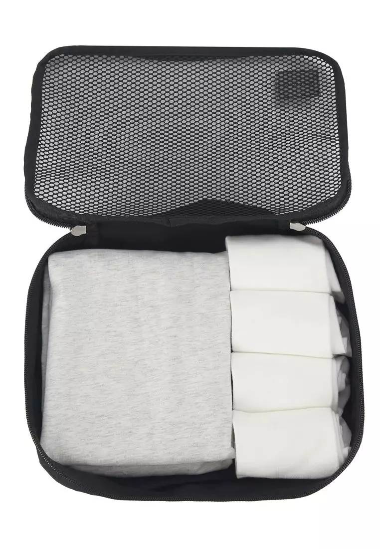 Crossing Waterproof Ripstop Nylon Packing Cube Set (4-Piece Set) - Black
