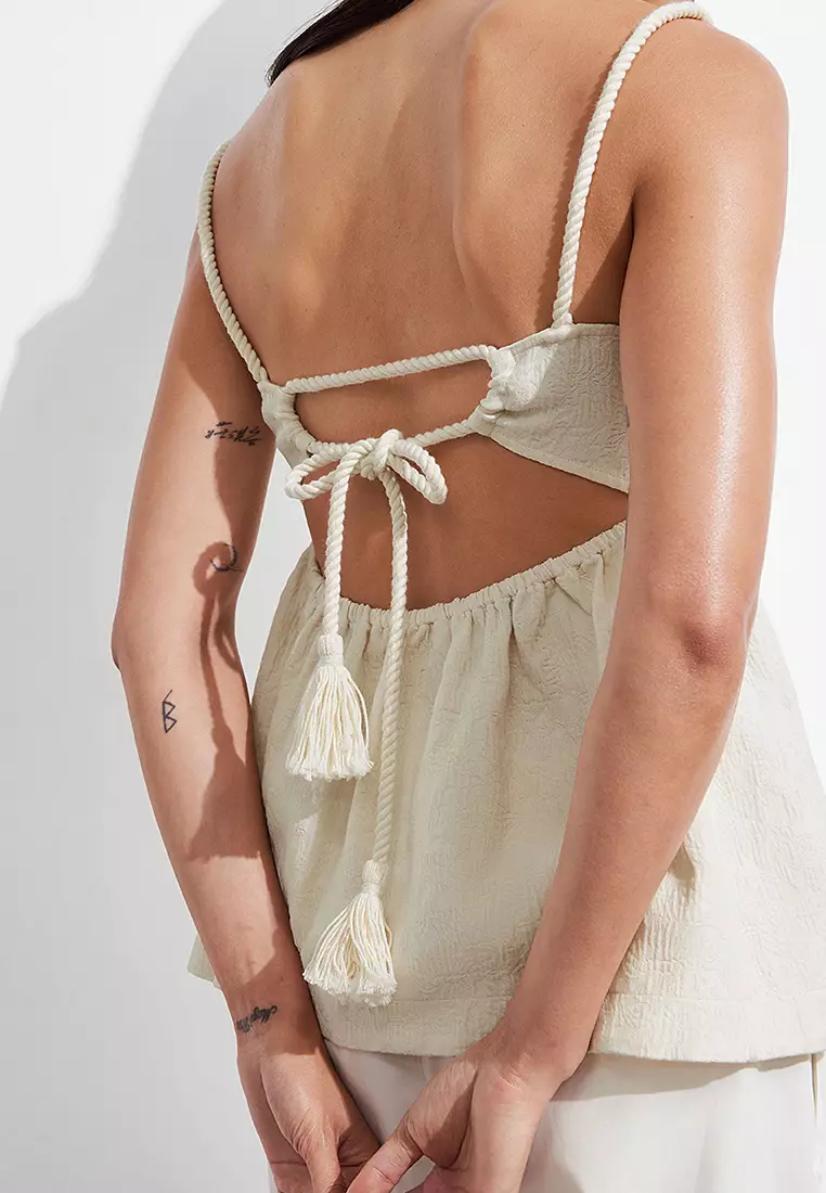 Buy Other Stories Rope-Strap Top 2025 Online ZALORA