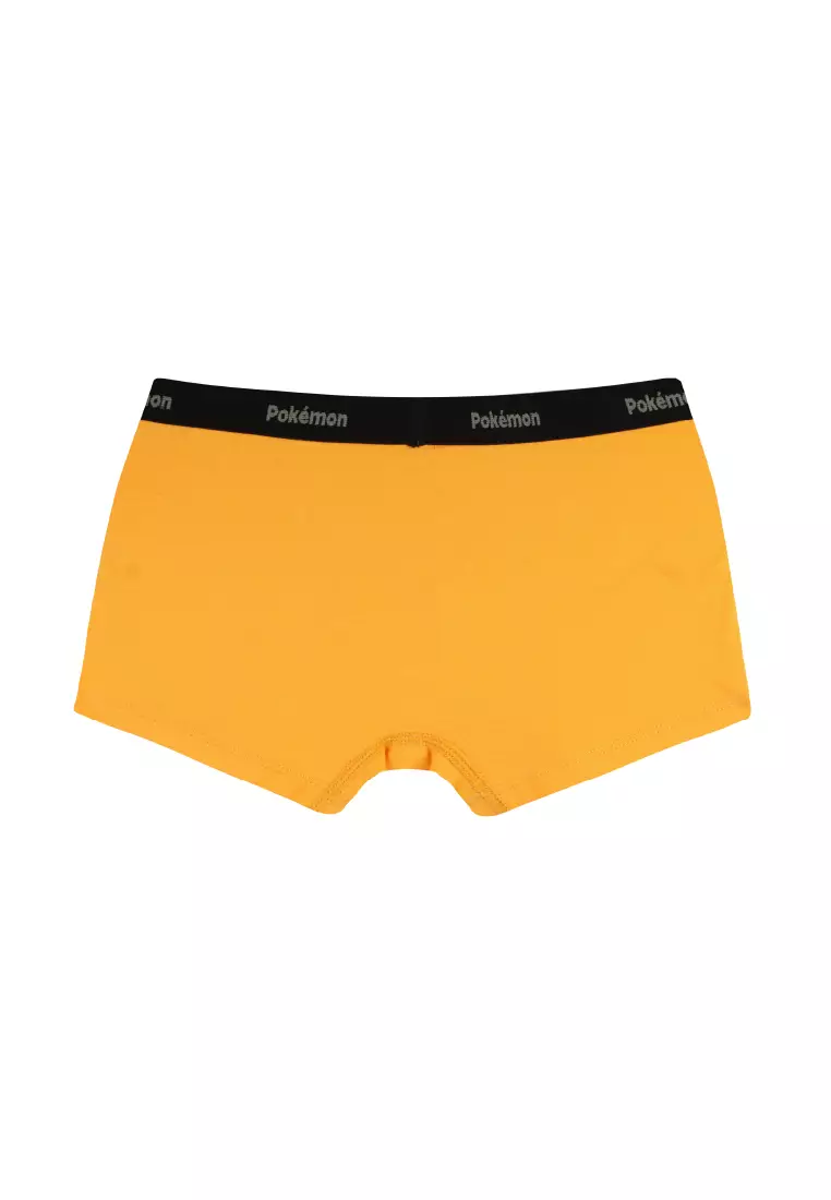 Pokemon Boys’ Antimicrobial Cotton Boxer Brief 3 pieces in a pack PKBBBG532