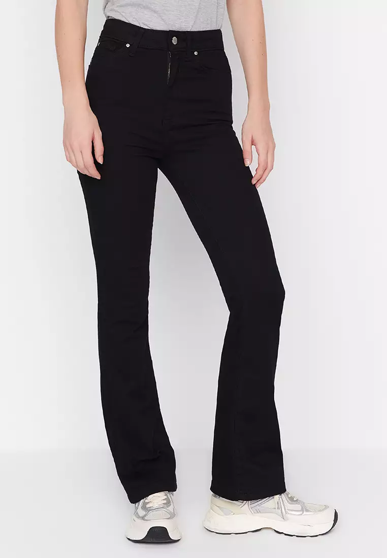 Buy Trendyol Mid Waist Flare Jeans 2024 Online