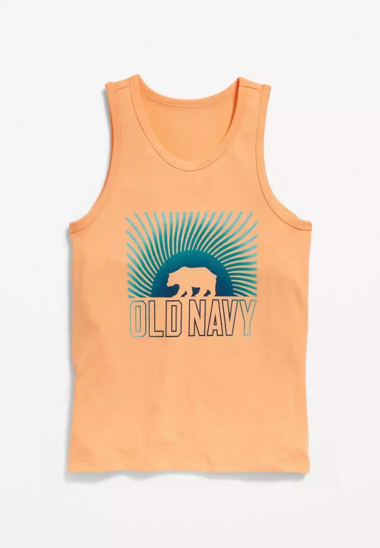 Old navy graphic tank on sale tops