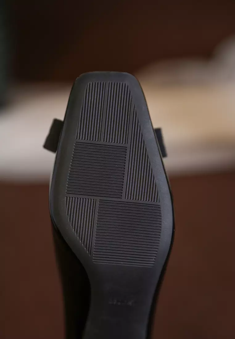 5CM 蝴蝶結漆皮高跟鞋 BY2355-9