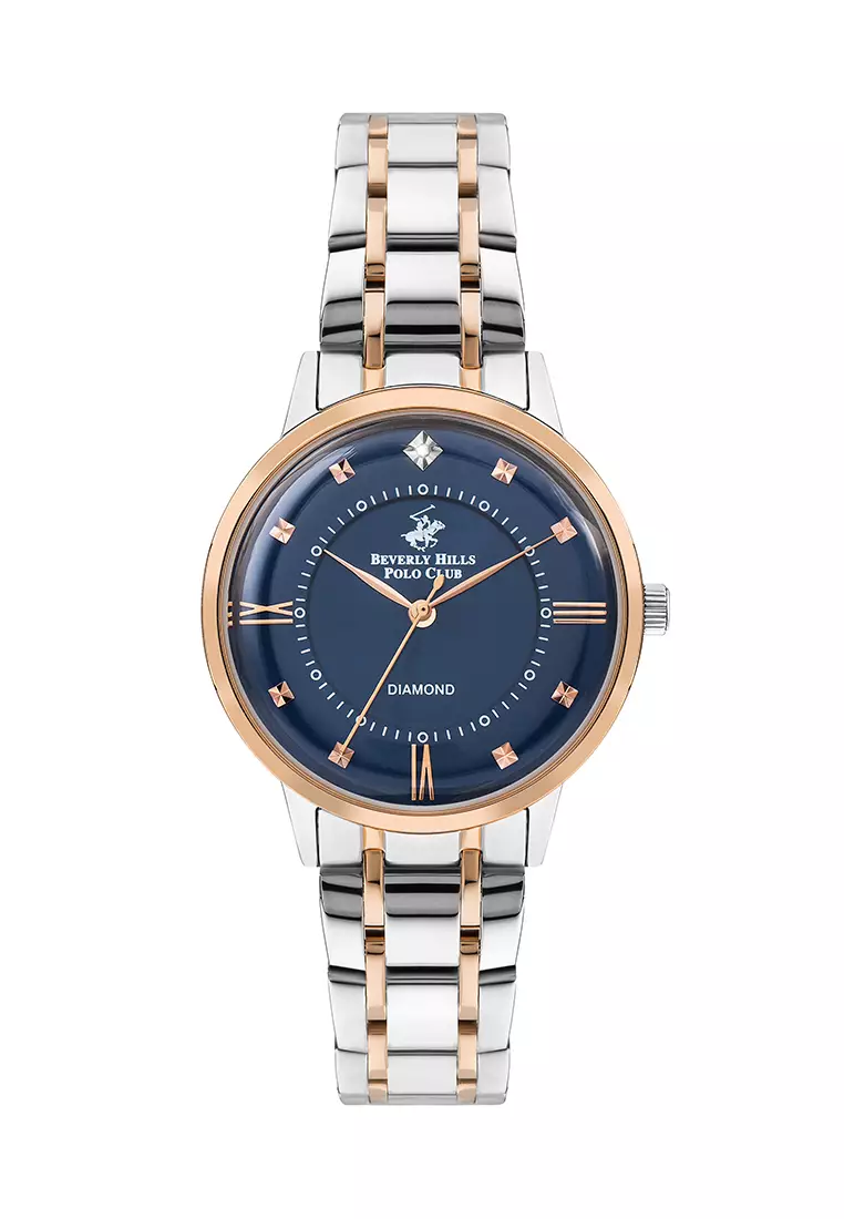 Beverly hills polo club watch stainless steel price outlet