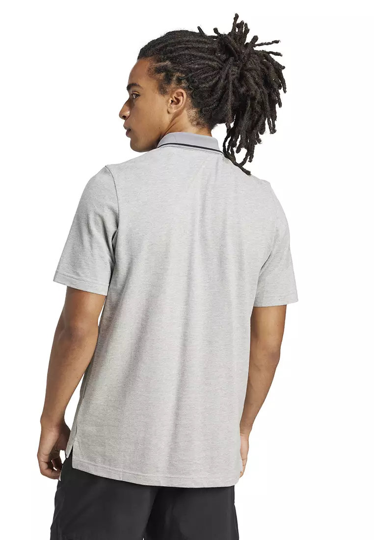 Essentials Small Logo Piqué Polo Shirt