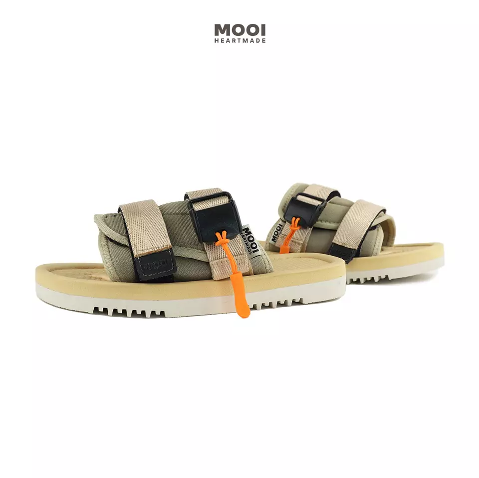 Mooi Sandal Traveling Anak Yoshi - Beige