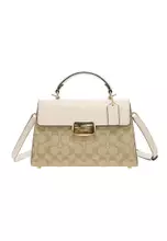 Light khaki with white