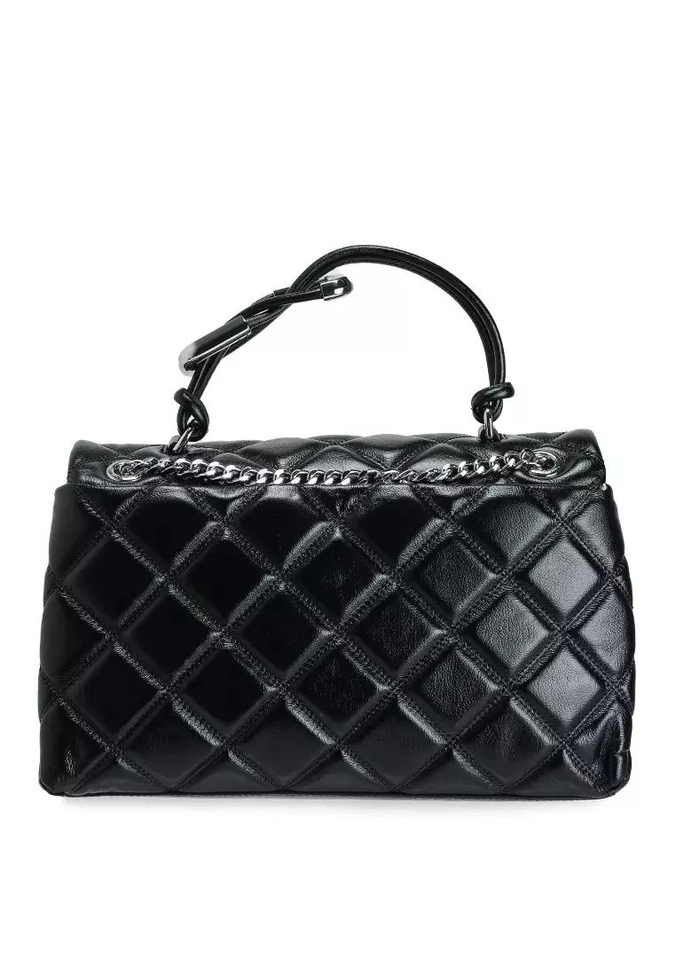 The Quilted Dual Convertible Shoulder Bag