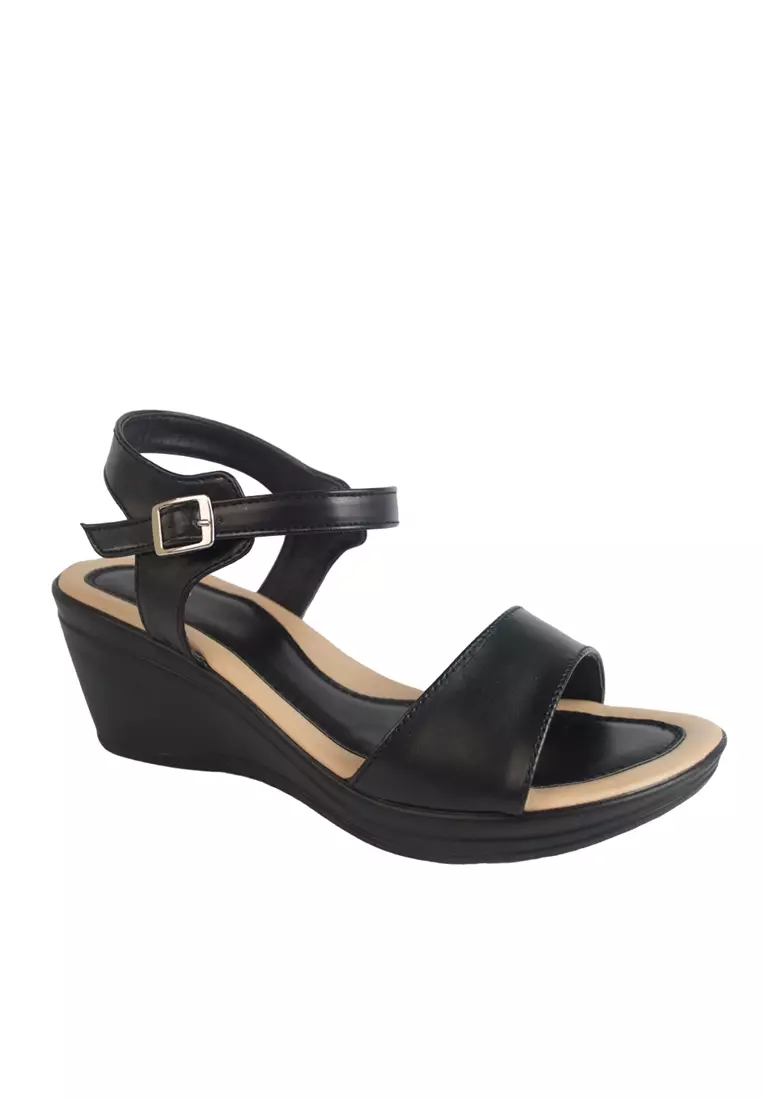 Toms stella hot sale wedge black