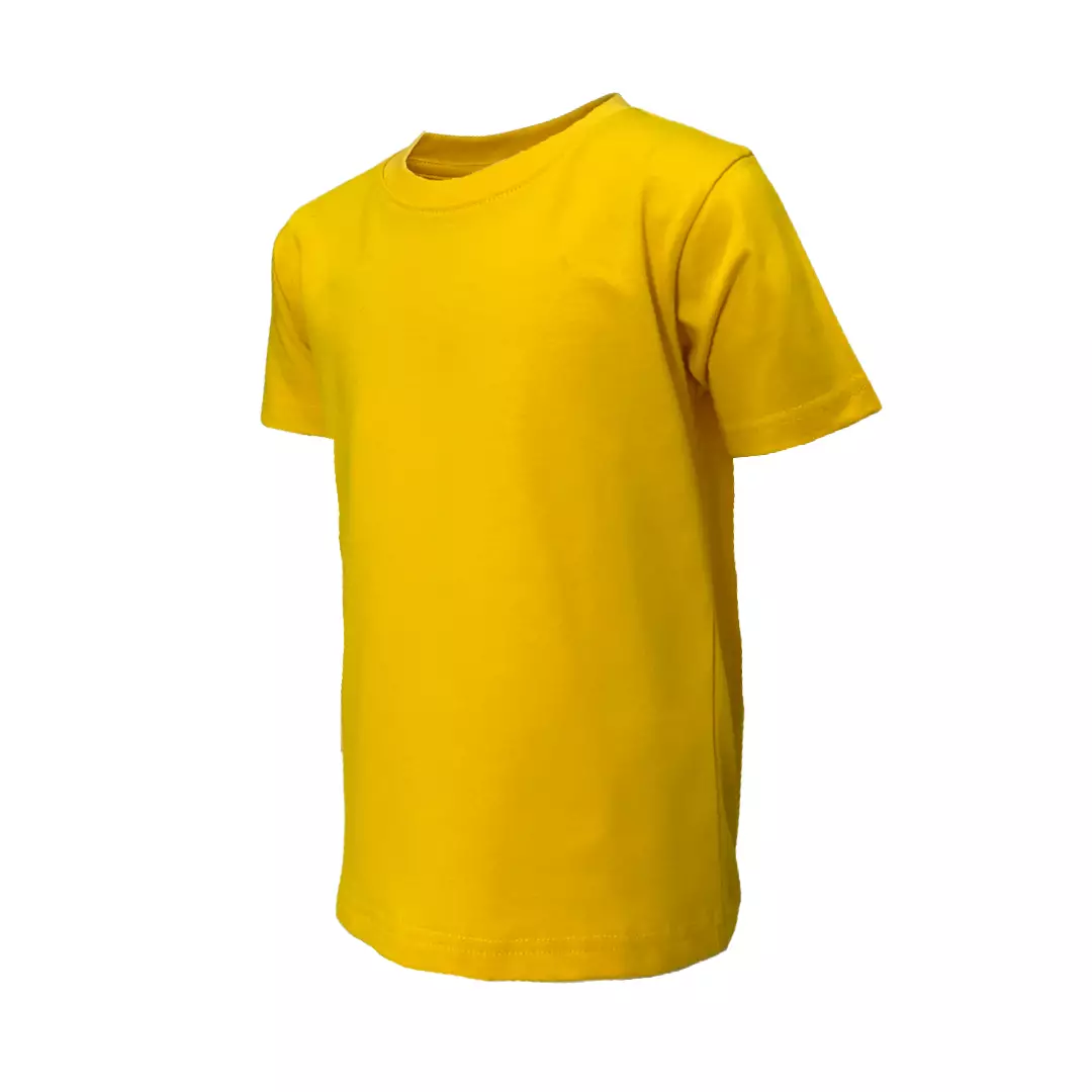 Pingu Kaos Anak Laki Laki Polos Pendek Kuning Tua 92003329