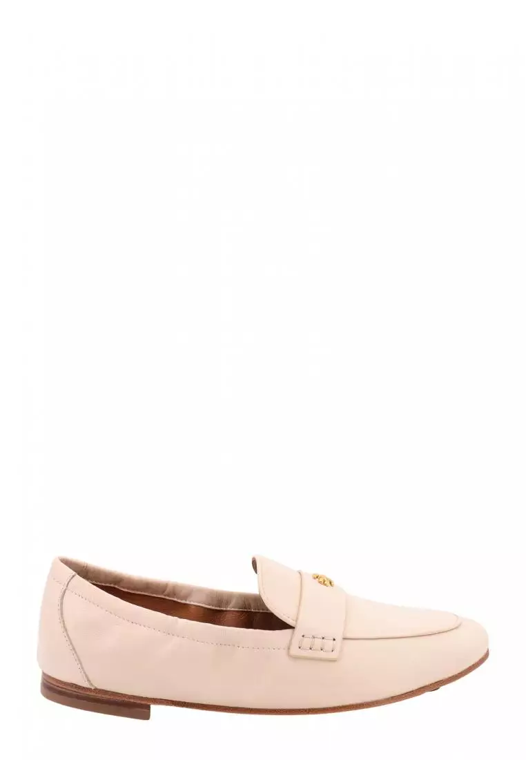 TORY BURCH TORY BURCH Leather loafer Beige 2024 Buy TORY