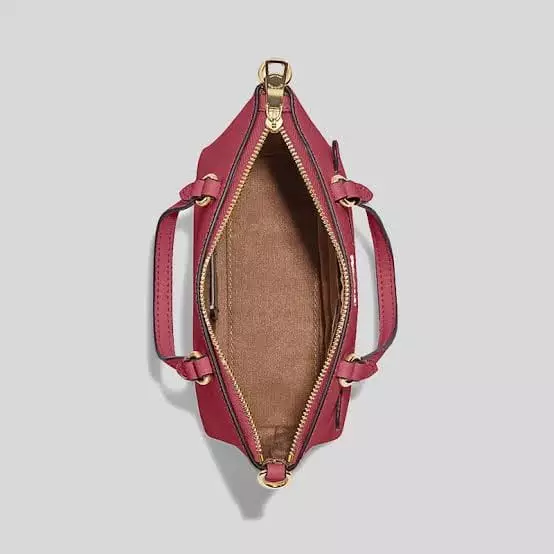 C9948 Crossgrain Mini Gallery Crossbody Rouge