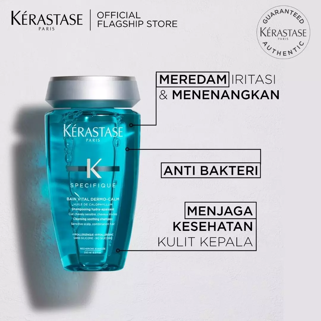 Kerastase Bain Vital-Dermo Calm 250ml Shampoo Kulit Sensitive