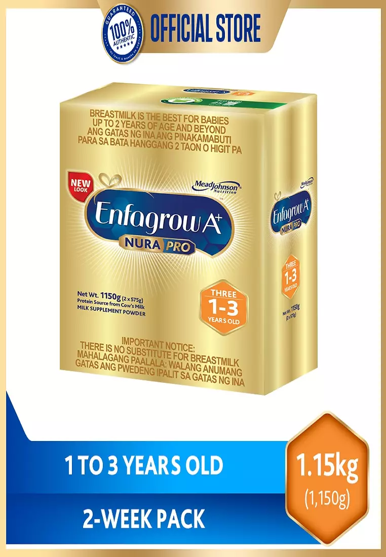 Enfagrow for store 1 year old