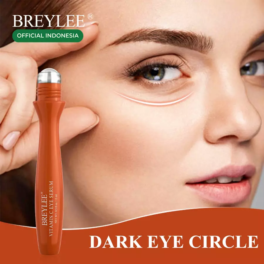 [BPOM] BREYLEE Serum Mata Roll On Vitamin C - Mencerahkan (15ml)