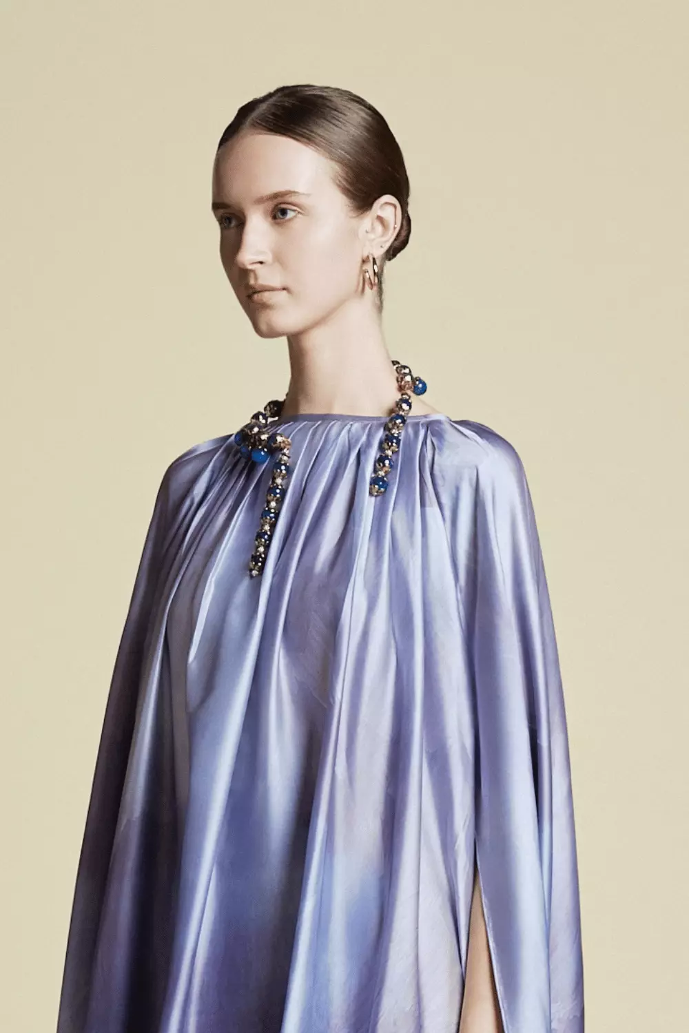 Demure Orion 37 Tropical Enigma Necklace – Deep Blue