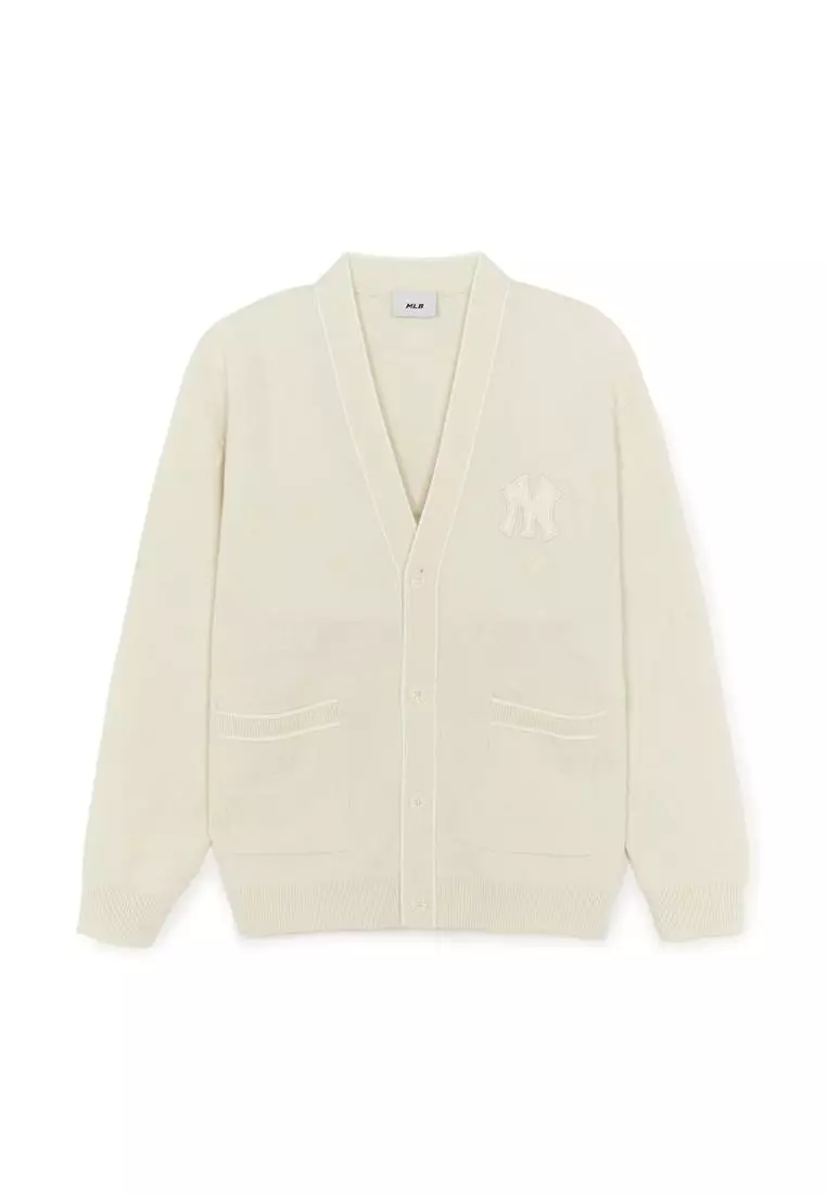 CLASSIC MONOGRAM TONETONE CARDIGAN NEW YORK YANKEES