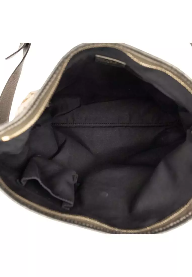 Pre-Loved Gucci Gg Canvas Abbey D Ring Crossbody