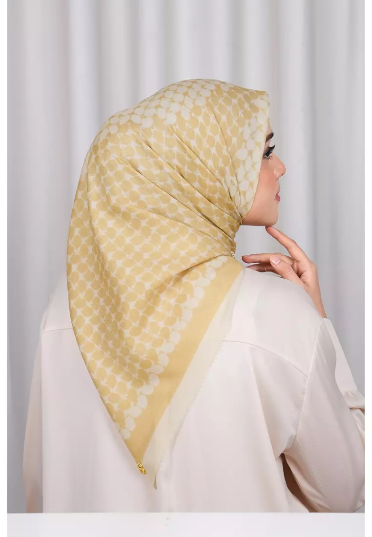 Mirarina Voile Square - Golden Spice