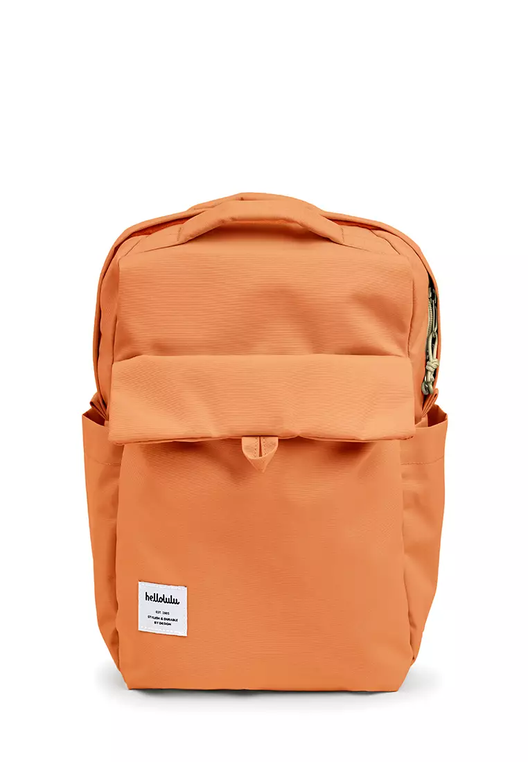 Orange travel backpack clearance