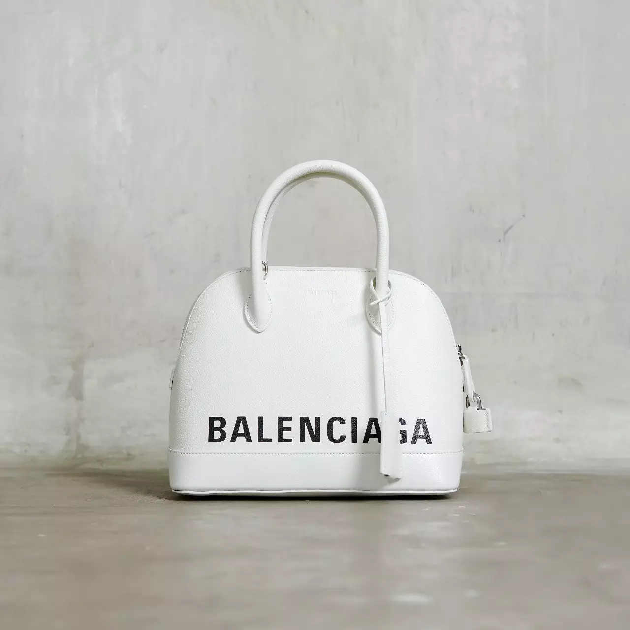 Tas BALENCIAGA VILLE SHW WHITE TOP HANDLE BAG SMALL 100% ORIGINAL
