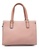 Unisa pink Faux Leather Colour Block Top Handle Bag 6B332ACC1CDEB0GS_3