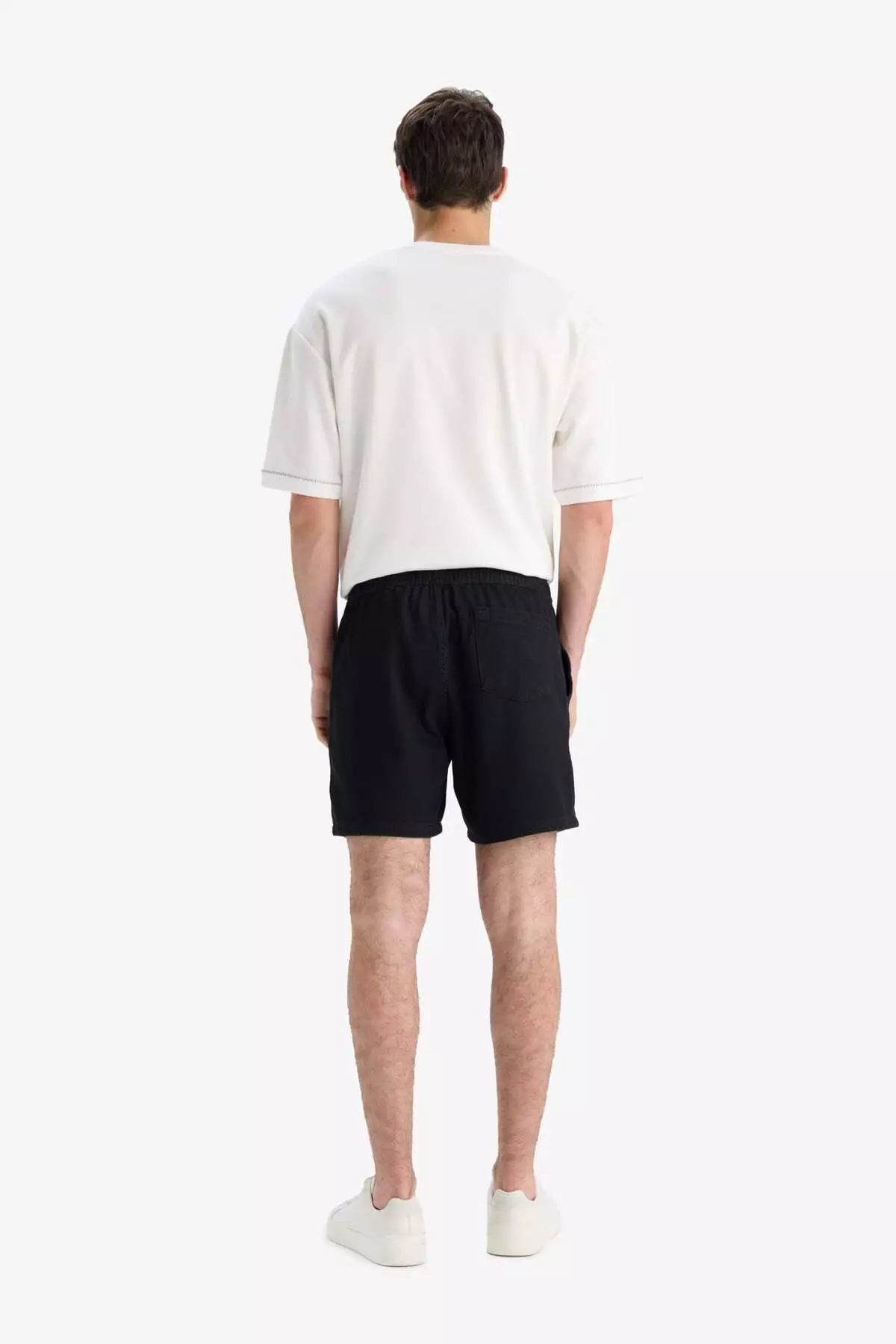 Relax Fit Summer Comfortable Jean Bermuda Shorts D4390Ax25Sm