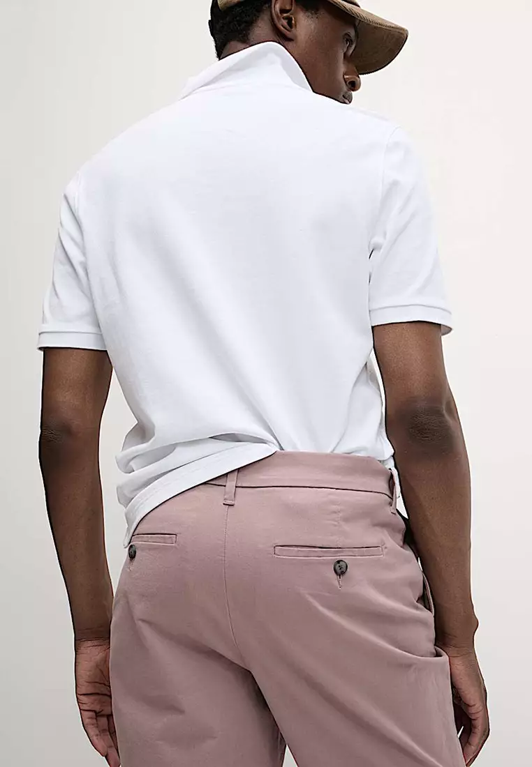 Regular Fit Stretch Chino Shorts