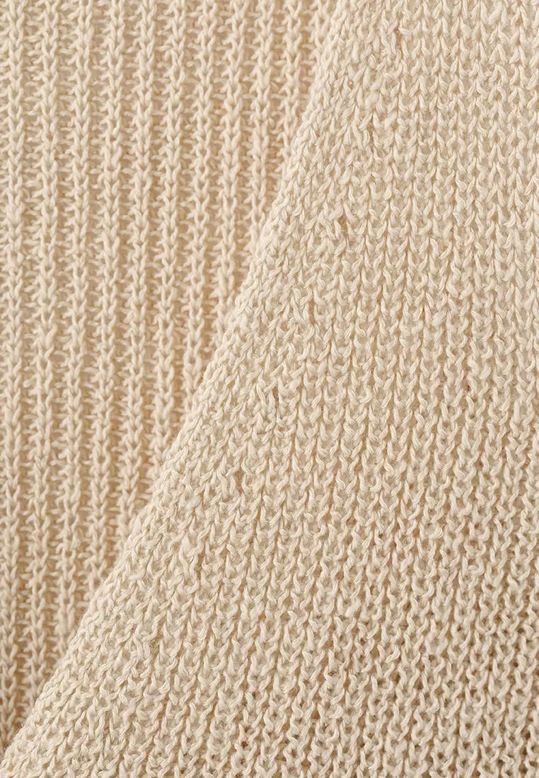 Openwork Knitted Waistcoat