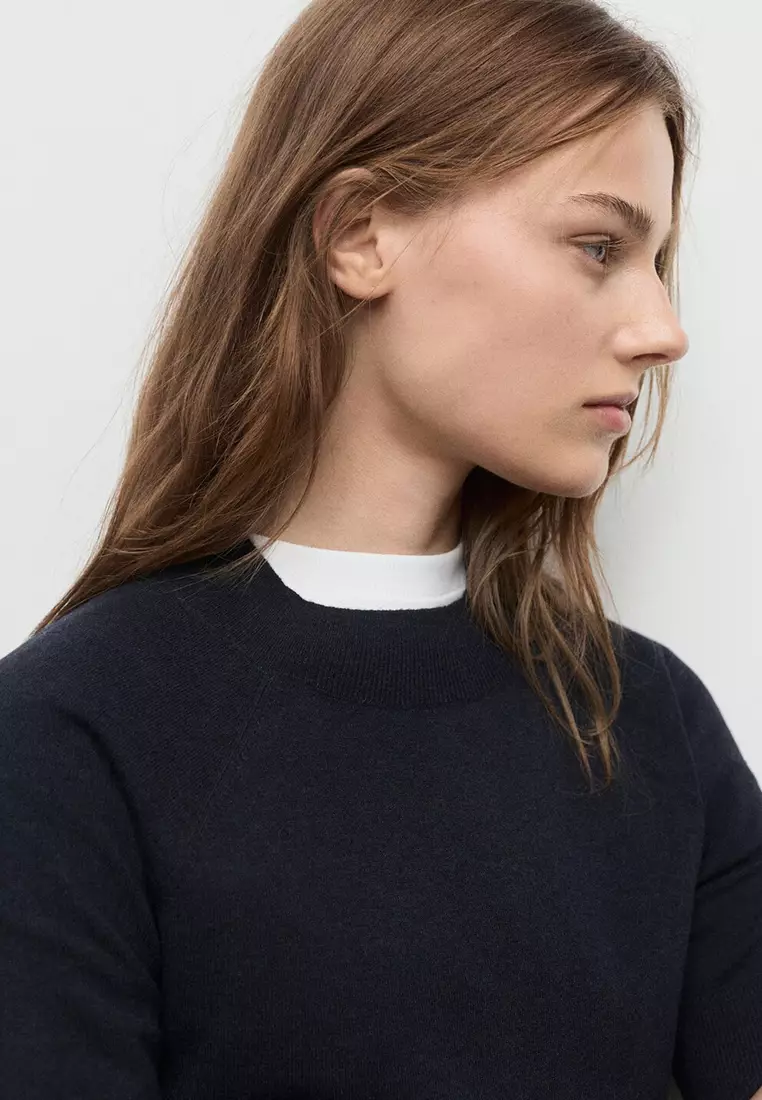 Short-Sleeved Sweater