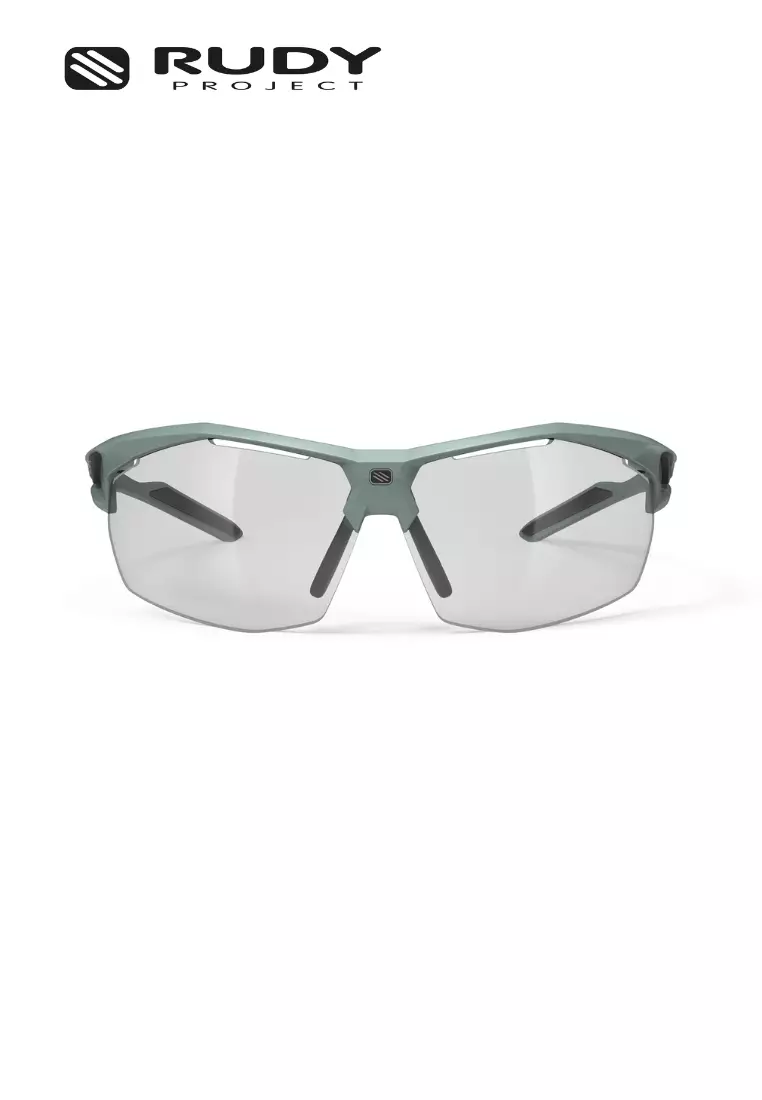 Sydus Sports Performance Sunglasses – Green Sage ImpactX Black | UV