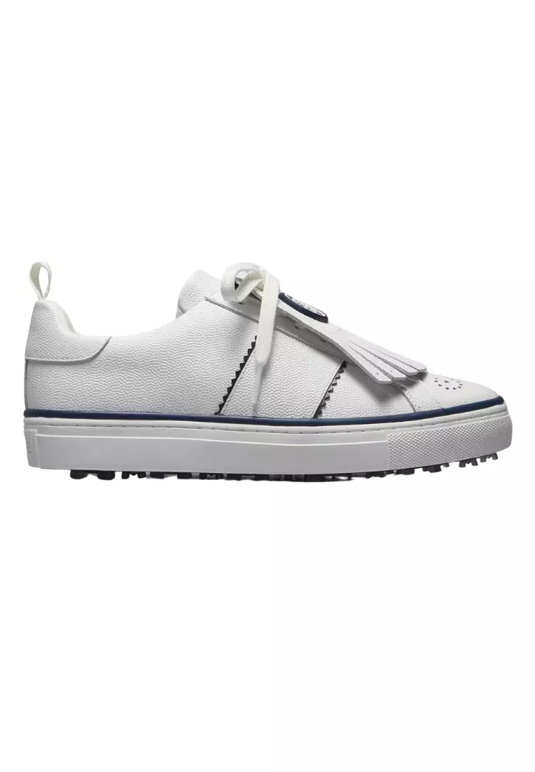 Women's Kilte Durf Saddle Stripe Leather Golf Shoes
