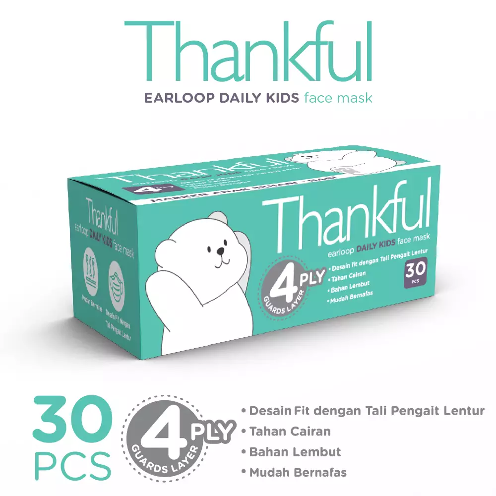 thankful mask earloop 5s