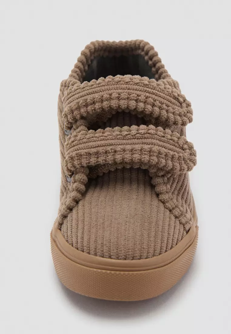 Velcro Corduroy Trainers