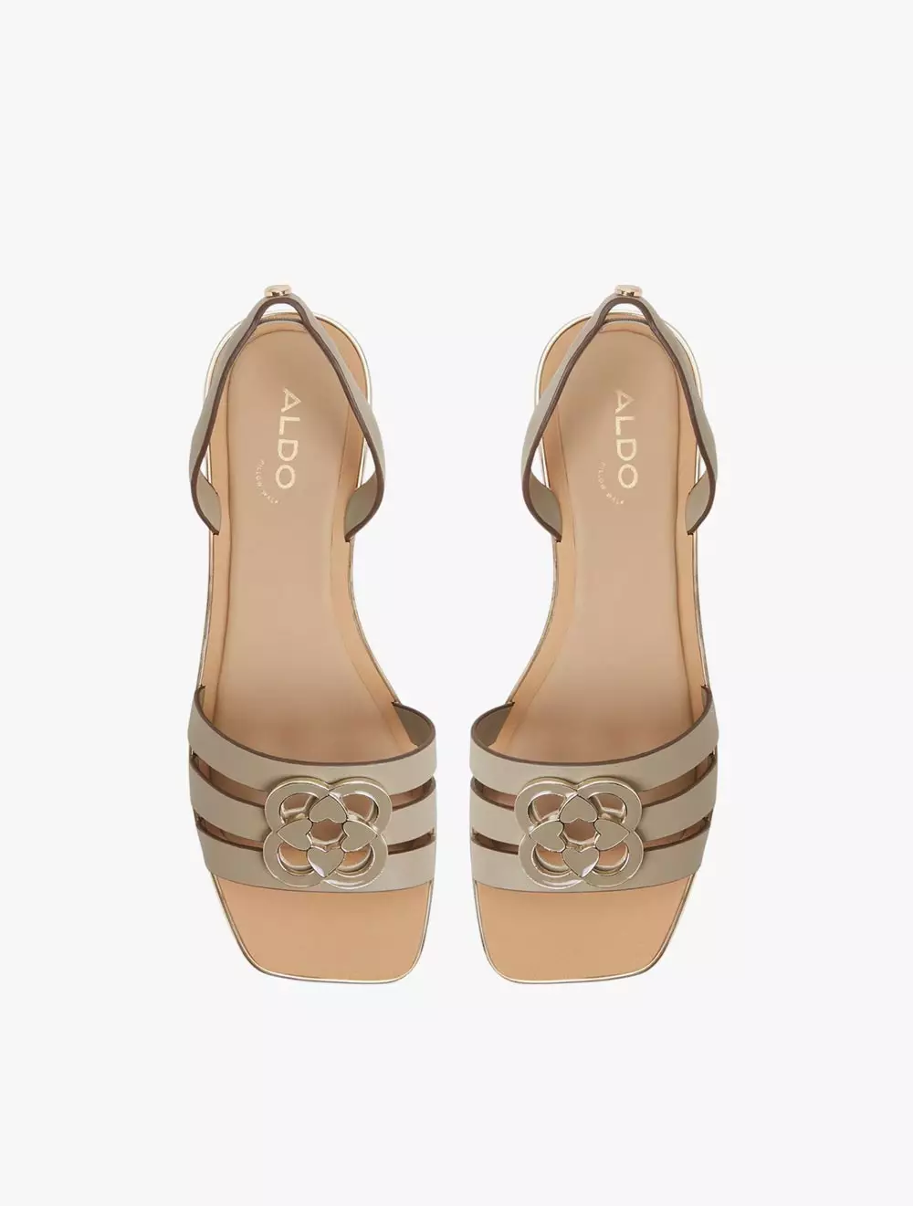 Aldo Francos Flat Sandals - Other Green