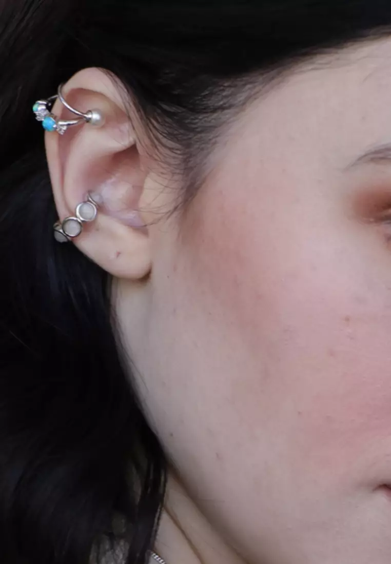 Vermeil Cluster Ear Cuff