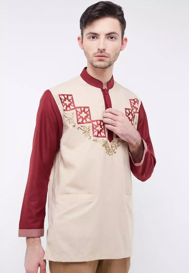 Pierre Cardin Kemeja Pria Lengan Panjang Shanghai 902 Cream