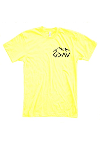 MRL Prints yellow Pocket God Greater Than High And Low T-Shirt 495DEAA3B6CCD5GS_1