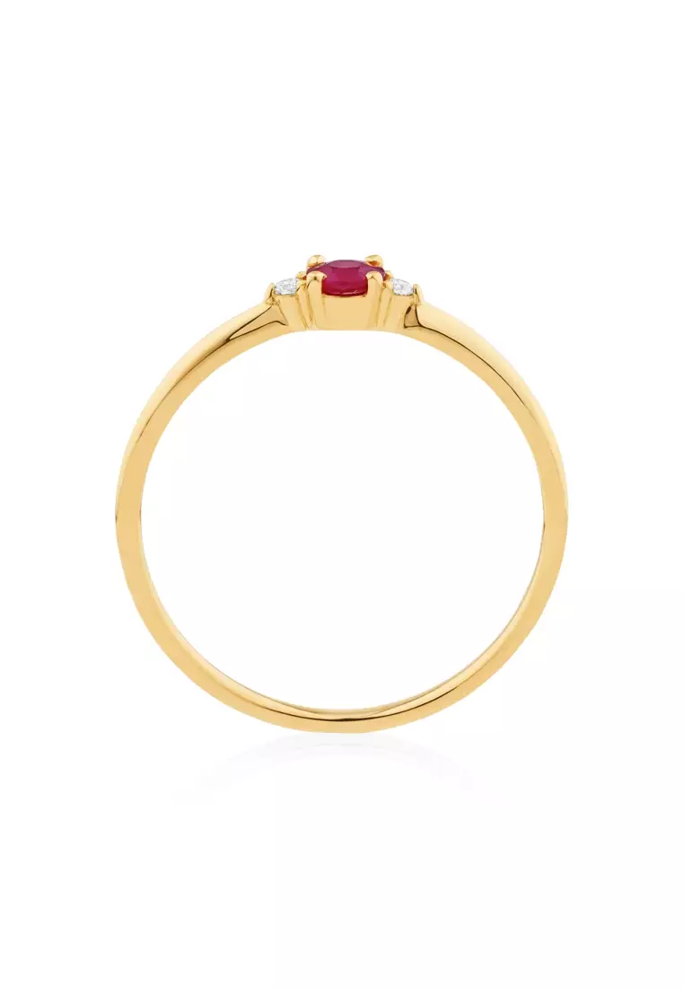 Michael hill hot sale ruby rings