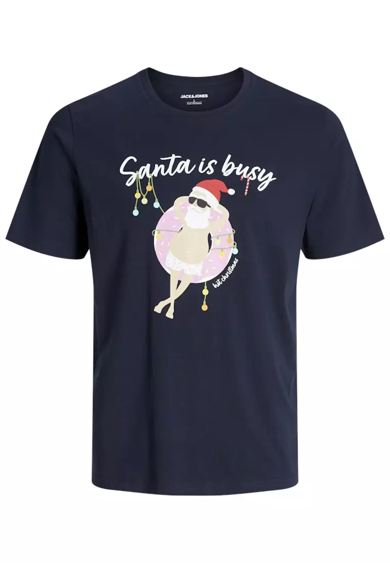 Christmas Short Sleeves Crew Neck Tee