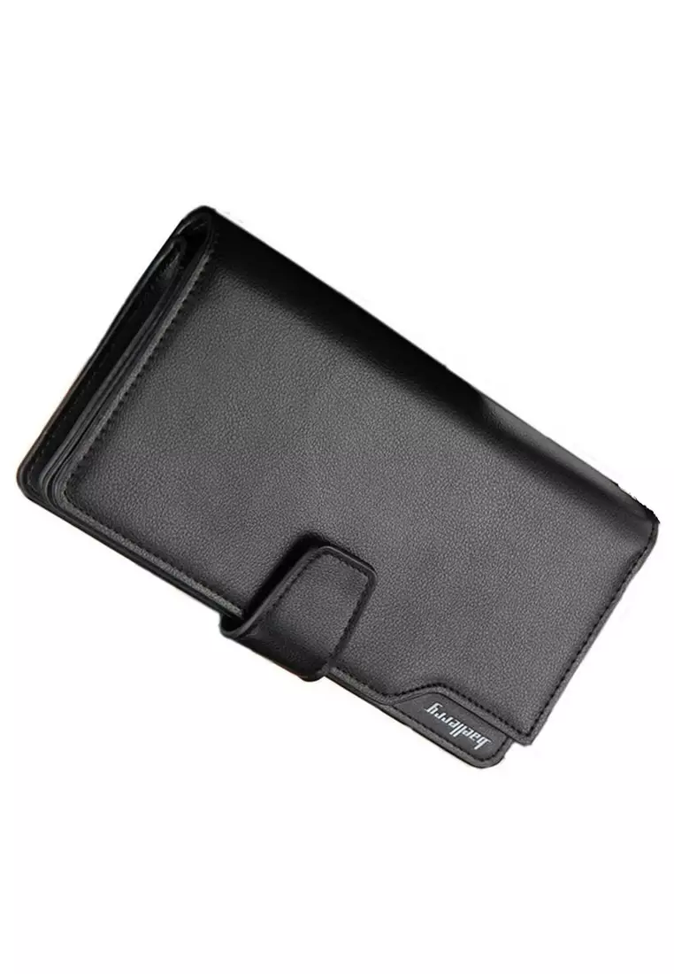 Dompet Fashion Pria Model Panjang Many Slot Elegant Design Material PU Leather ORIGINAL