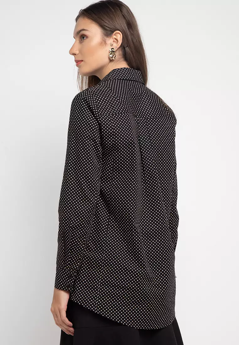 Oversized Polkadot Shirt